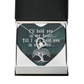 Forever Love Necklace:I'll Hold You In My Heart