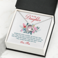 Forever Love Necklace: To My Daughter Love Mom