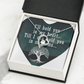 Forever Love Necklace:I'll Hold You In My Heart