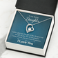 Forever Love Necklace: To My Bonus Daughter