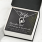 Forever Love Necklace: To My Wife I'll Always Be By Your Side