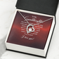 Forever Love Necklace:To My Granddaughter