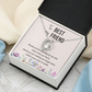 Forever Love Necklace : To My Best Friend