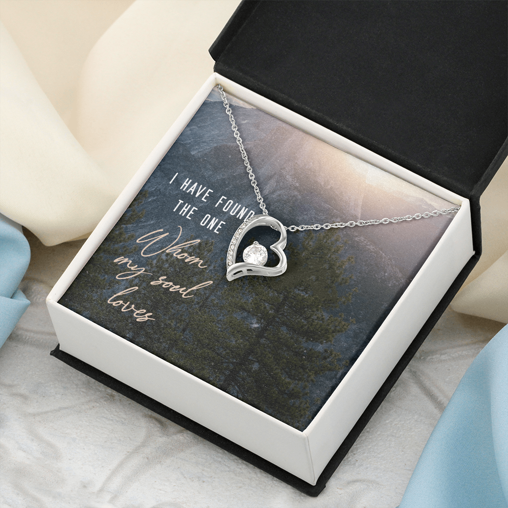 Forever Love Necklace:I Have Found The One
