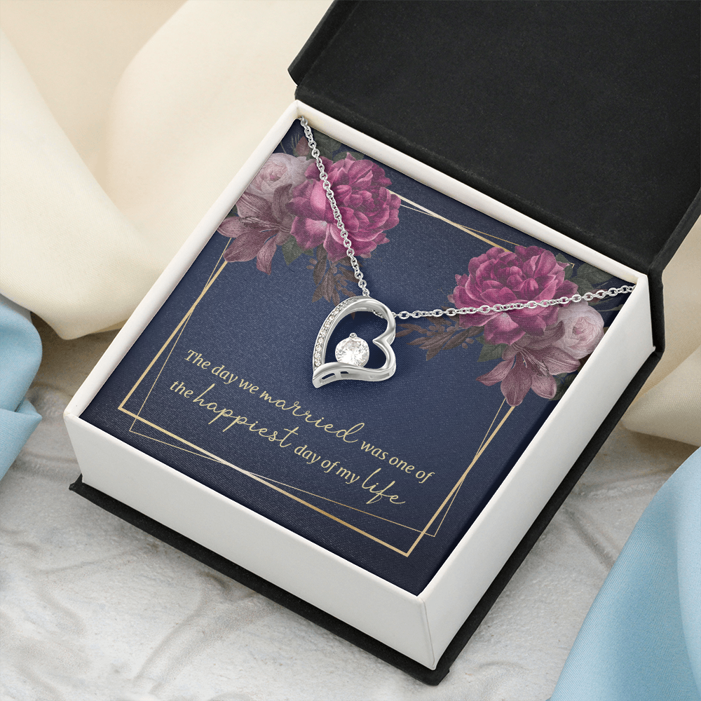Forever Love Necklace: The Day We Married