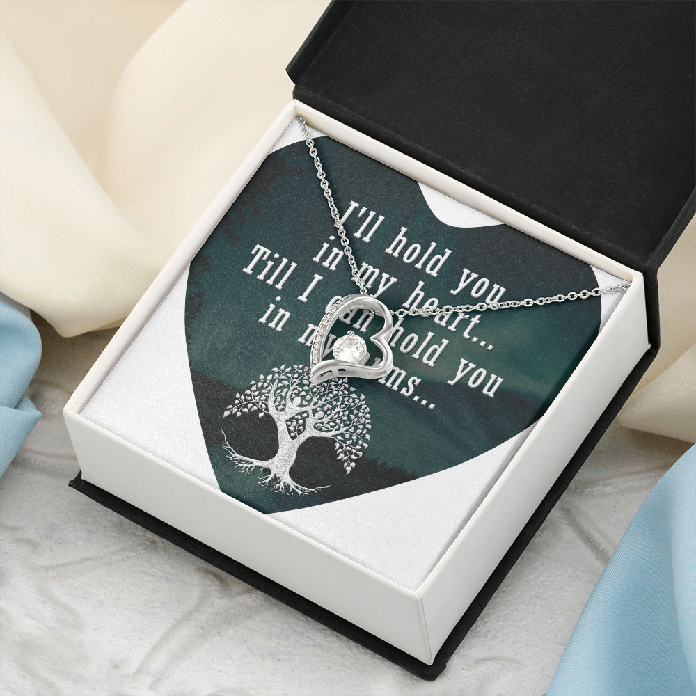 Forever Love Necklace:I'll Hold You In My Heart
