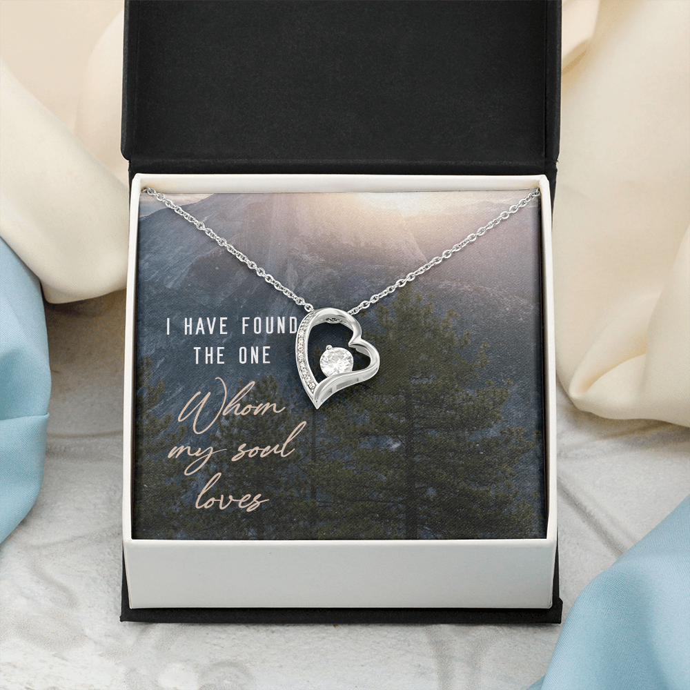 Forever Love Necklace:I Have Found The One