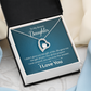 Forever Love Necklace: To My Bonus Daughter