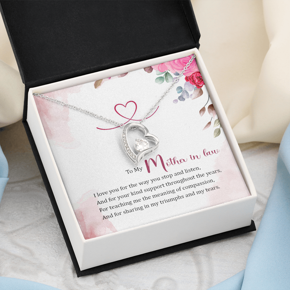 Forever Love Necklace:To My Mother In Law