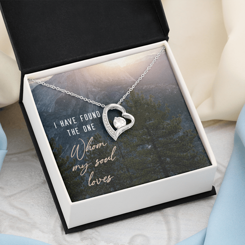 Forever Love Necklace:I Have Found The One
