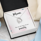 Forever Love Necklace: Mom You Are The Heart