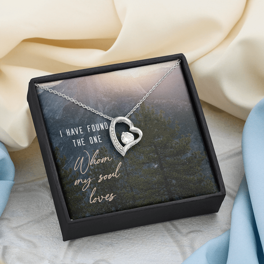 Forever Love Necklace:I Have Found The One
