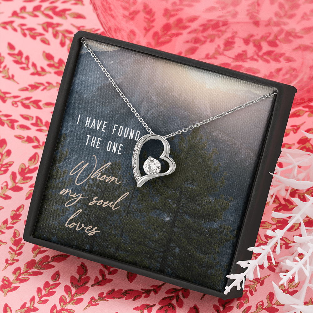 Forever Love Necklace:I Have Found The One