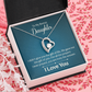 Forever Love Necklace: To My Bonus Daughter
