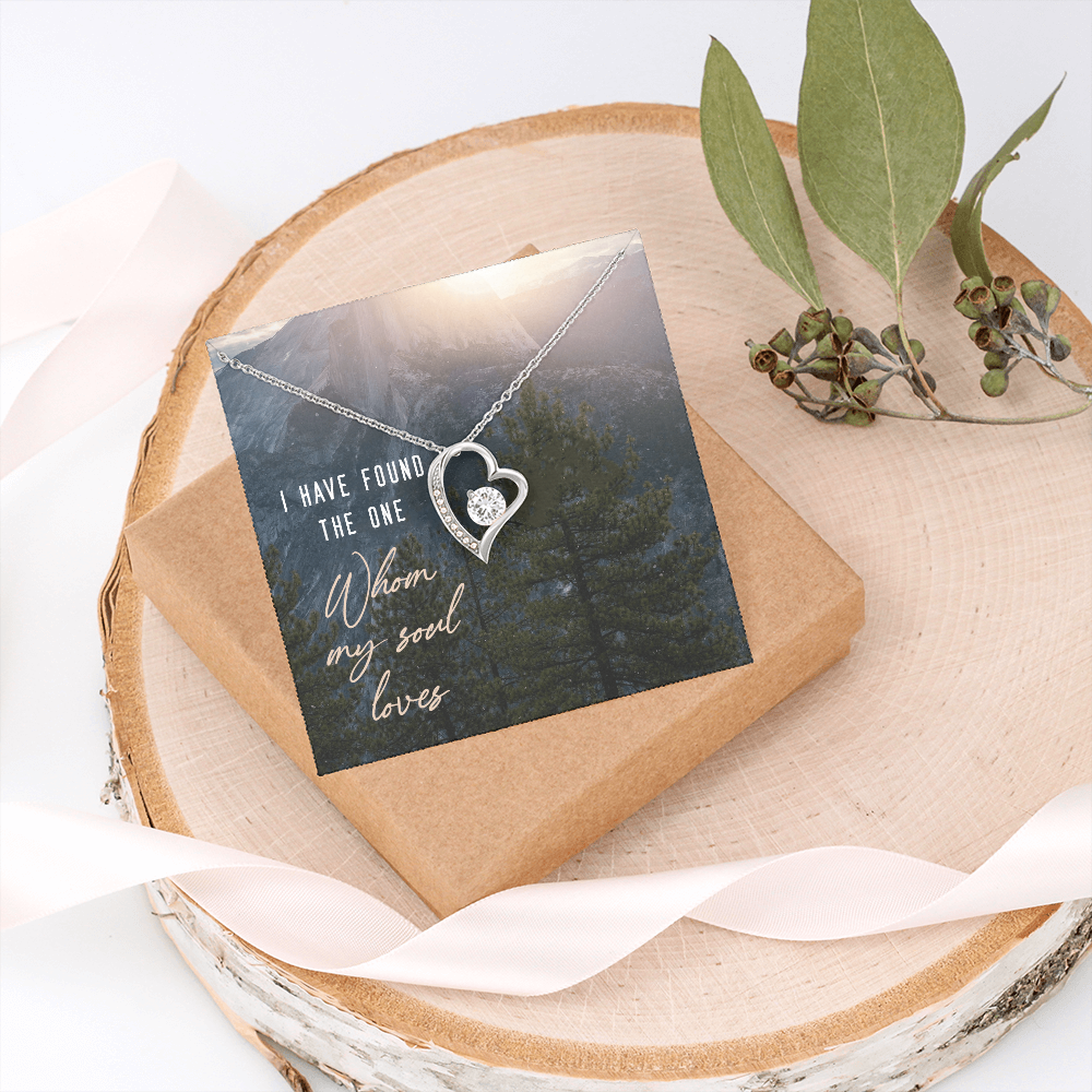 Forever Love Necklace:I Have Found The One