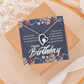 Forever Love Necklace: Happy  Birthday