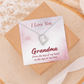 Forever Love Necklace : I Love You Grandma