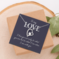 Forever Love Necklace:To My Love I Am With You