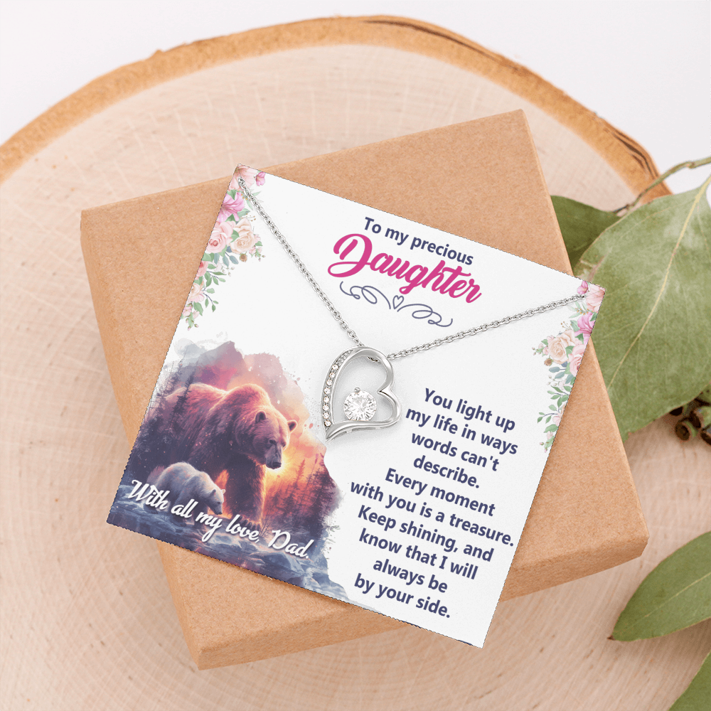 Forever Love Necklace: To My Precious Daughter