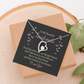Forever Love Necklace: To My Beautiful Soulmate I Love You
