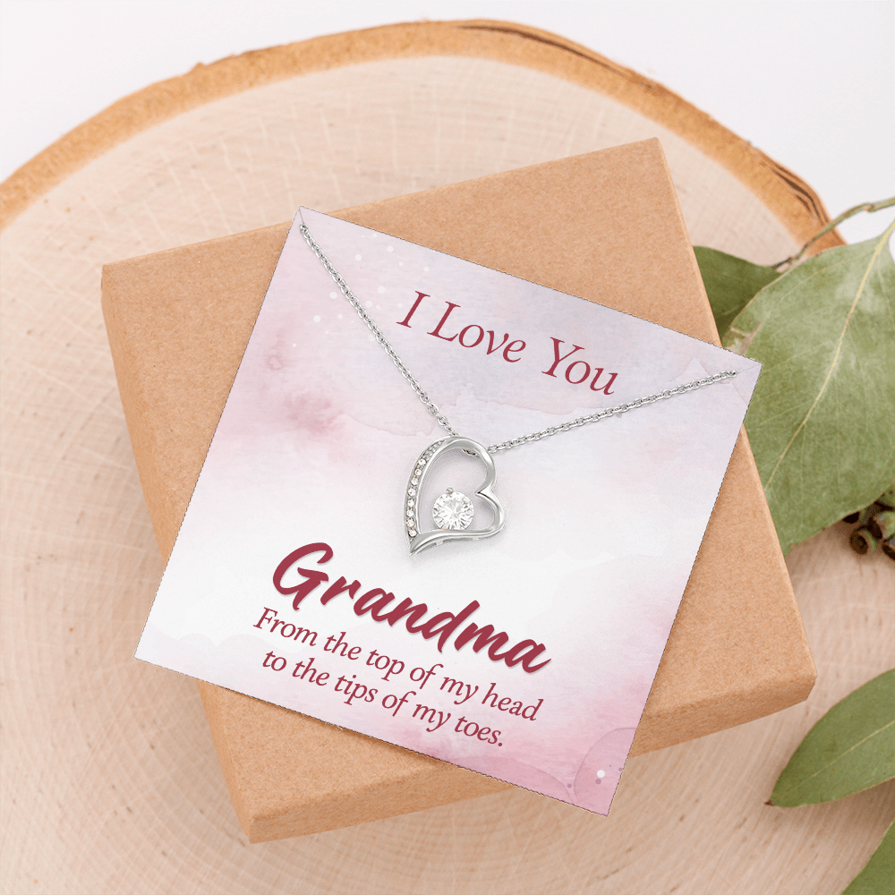 Forever Love Necklace : I Love You Grandma