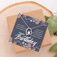 Forever Love Necklace: Happy  Birthday