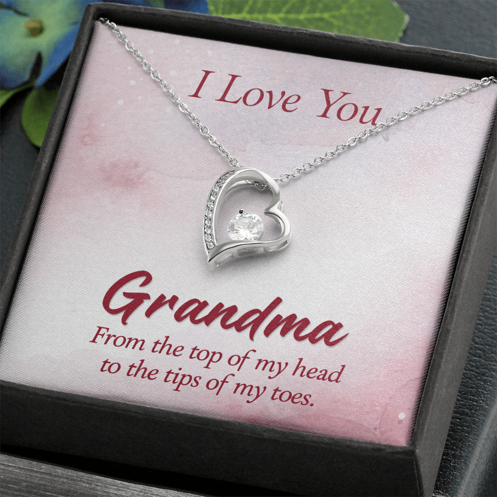 Forever Love Necklace : I Love You Grandma