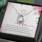 Forever Love Necklace:To My Mother In Law
