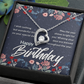 Forever Love Necklace: Happy  Birthday