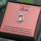 Forever Love Necklace:To Our Loving Mom
