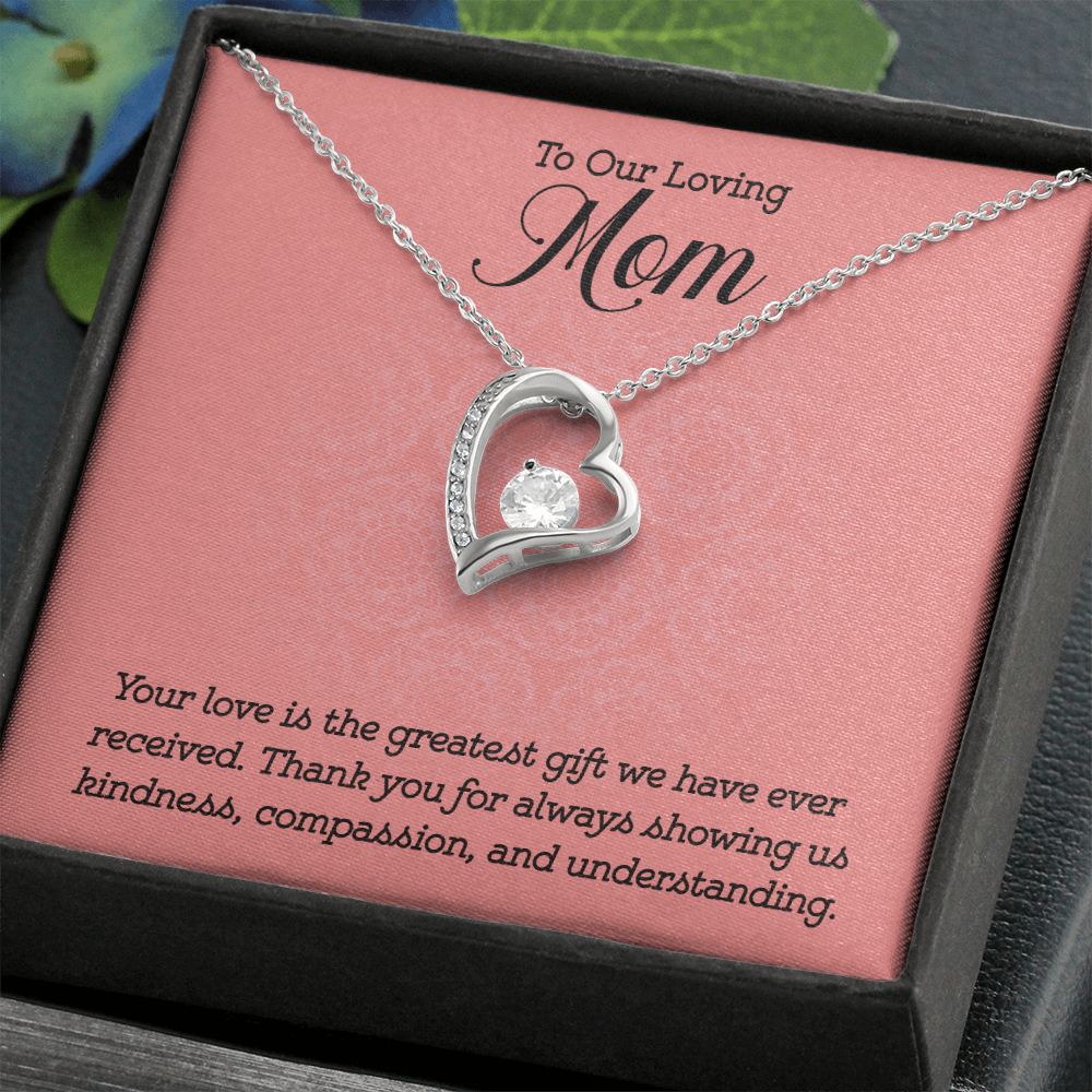 Forever Love Necklace:To Our Loving Mom