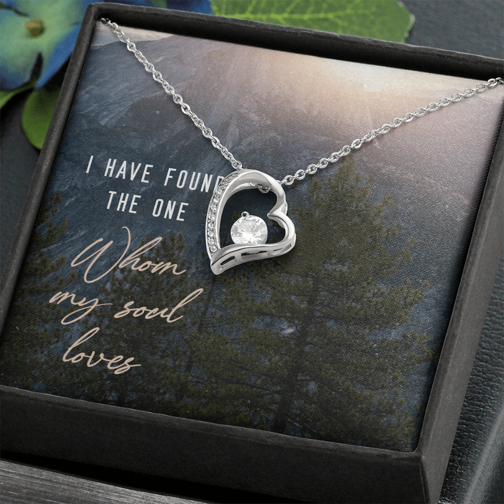 Forever Love Necklace:I Have Found The One