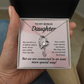 Forever Love Necklace:To My Bonus Daughter