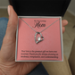 Forever Love Necklace:To Our Loving Mom