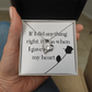 Forever Love Necklace: If I Did Anything Right