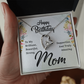 Forever Love Necklace: Happy Birthday Mom