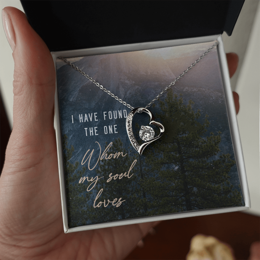 Forever Love Necklace:I Have Found The One