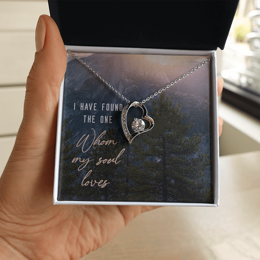 Forever Love Necklace:I Have Found The One