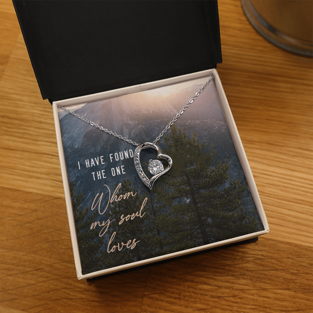 Forever Love Necklace:I Have Found The One