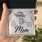 Forever Love Necklace: Happy Birthday Mom