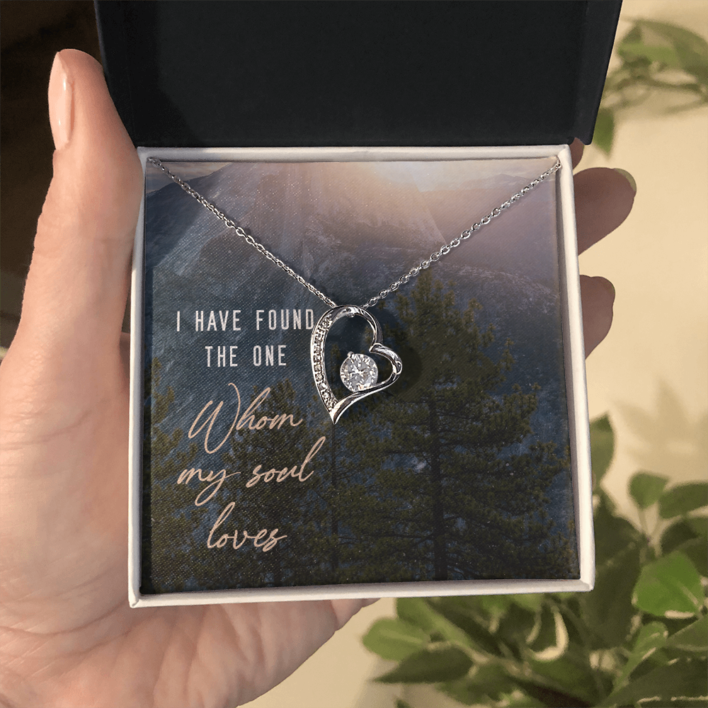 Forever Love Necklace:I Have Found The One