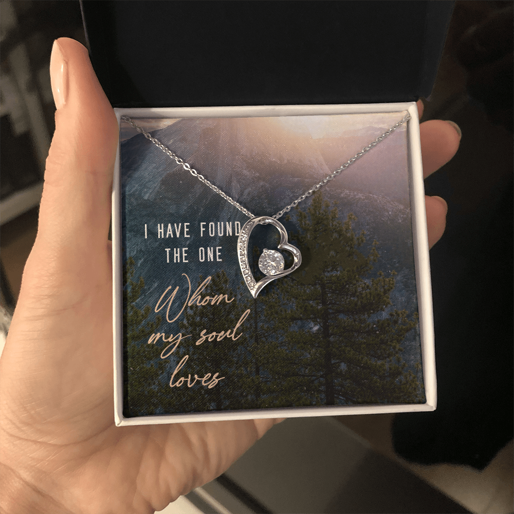 Forever Love Necklace:I Have Found The One
