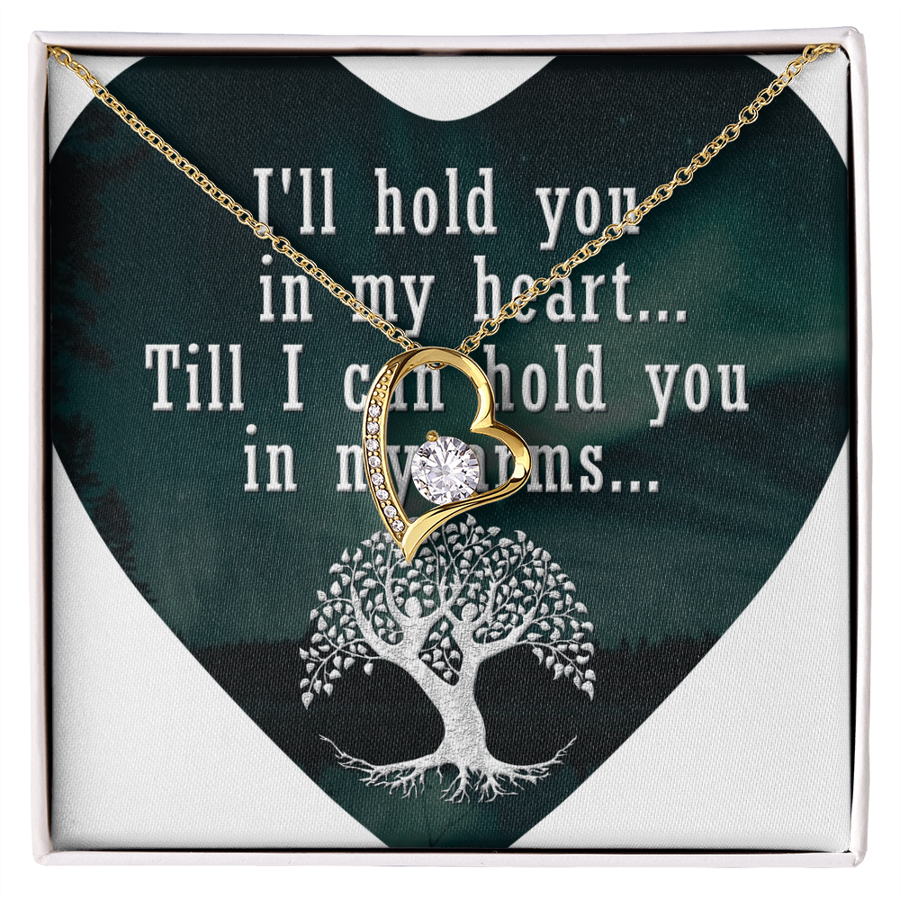 Forever Love Necklace:I'll Hold You In My Heart