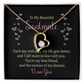 Forever Love Necklace: To My Beautiful Soulmate I Love You