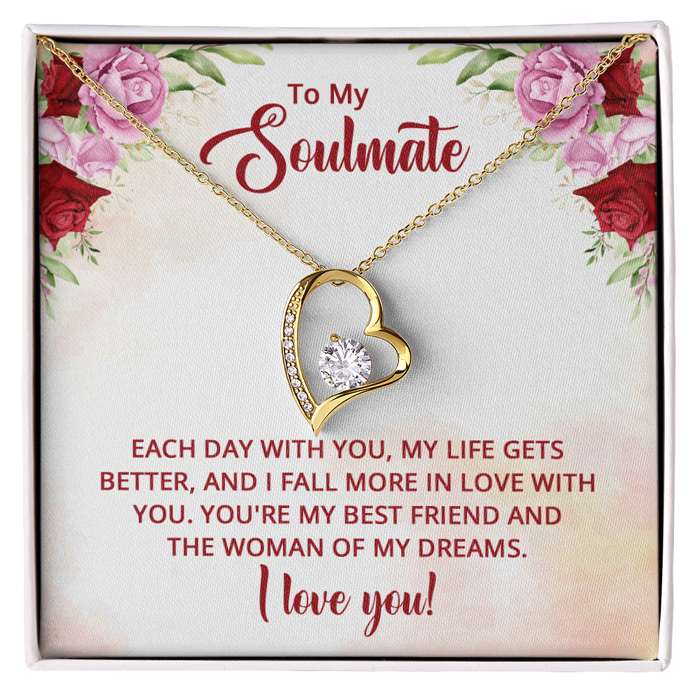 Forever Love Necklace :To My Soulmate