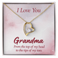 Forever Love Necklace : I Love You Grandma