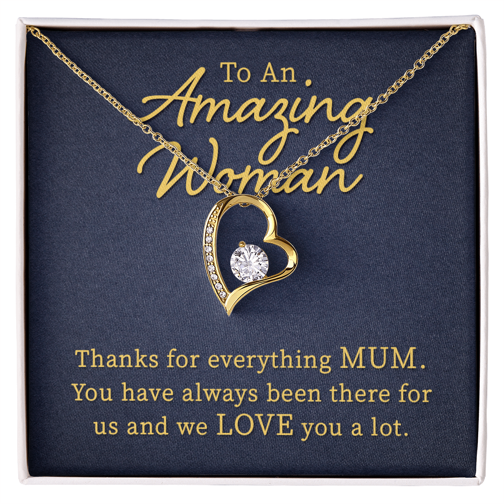 Forever Love Necklace: To An Amazing Woman