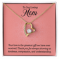 Forever Love Necklace:To Our Loving Mom
