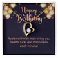 Forever Love Necklace: Happy Birthday Balloons