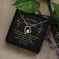 Forever Love Necklace: To My Beautiful Soulmate I Love You
